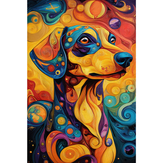 Dachshund "Cosmic Canine" T-shirt