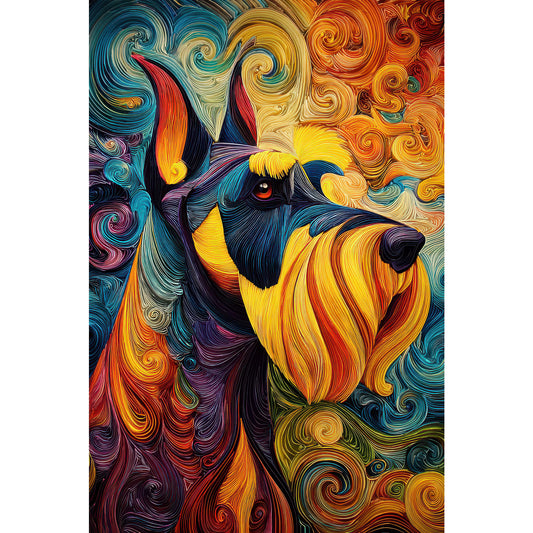 Giant Schnauzer "Cosmic Canine" T-shirt