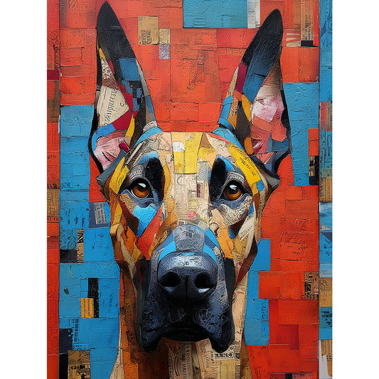 Great Dane "Mosaic Mutt" T-shirt