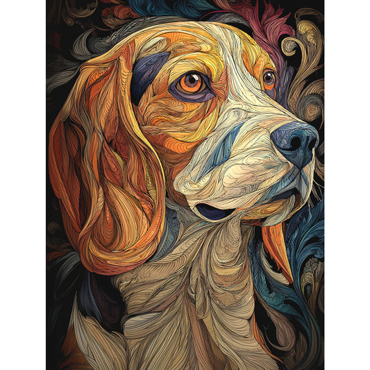 Beagle "Cloisonne" T-shirt