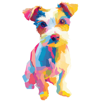 Biewer Terrier "Colorful Canine" T-shirt