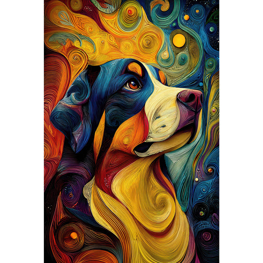 Bernese Mountain Dog "Cosmic Canine" T-shirt