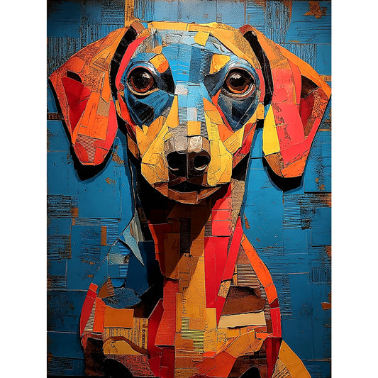 Dachshund "Mosaic Mutt" T-shirt