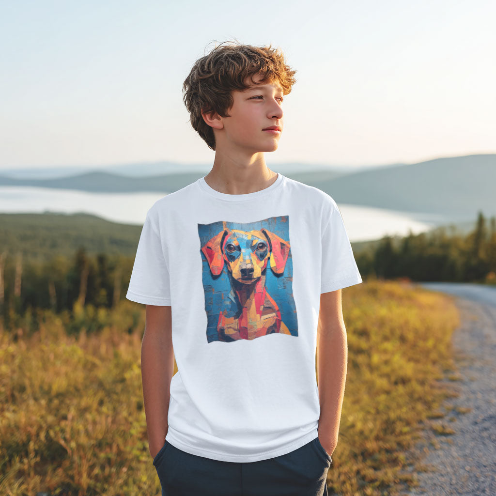 Dachshund "Mosaic Mutt" T-shirt