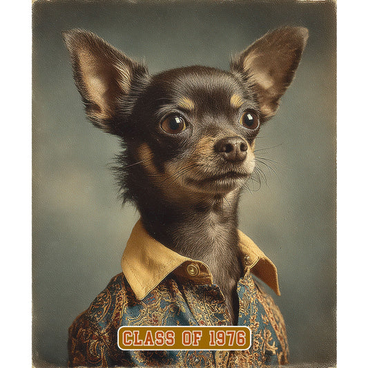 Chihuahua "Class of 1976" T-shirt