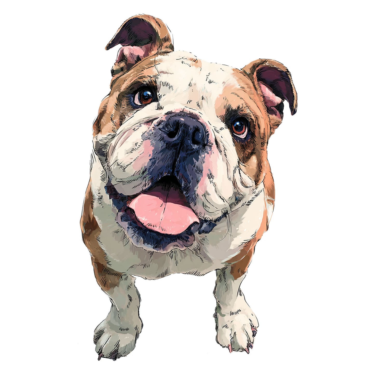 English Bulldog "Good Dog" T-shirt