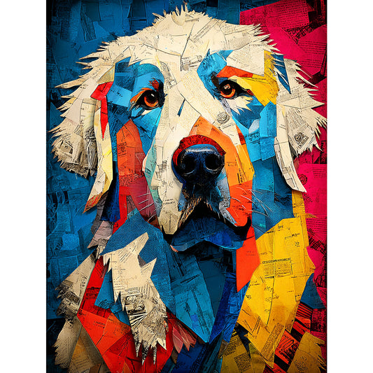 Great Pyrenees "Mosaic Mutt" T-shirt