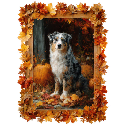 Australian Shepherd "Pumpkin Pup" T-shirt