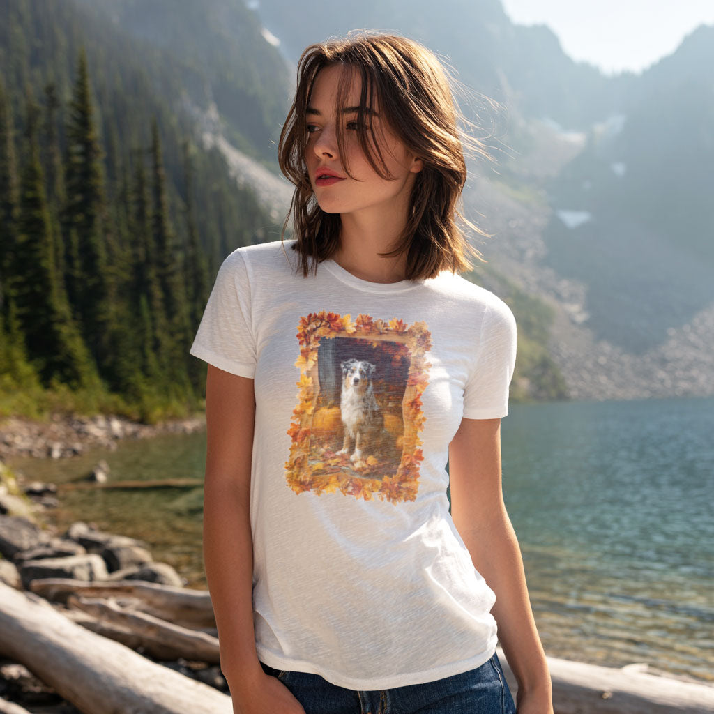Australian Shepherd "Pumpkin Pup" T-shirt