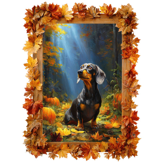Dachshund "Pumpkin Pup" T-shirt