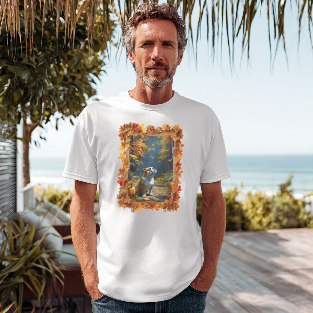 English Bulldog "Pumpkin Pup" T-shirt