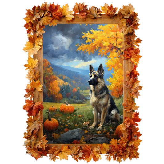 German Shepherd "Pumpkin Pup" T-shirt