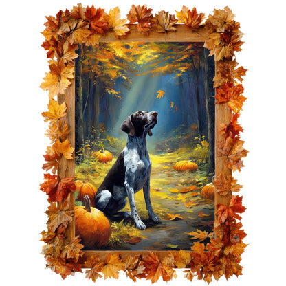 German Shorthaired Pointer "Pumpkin Pup" T-shirt