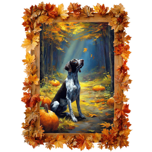 German Shorthaired Pointer "Pumpkin Pup" T-shirt