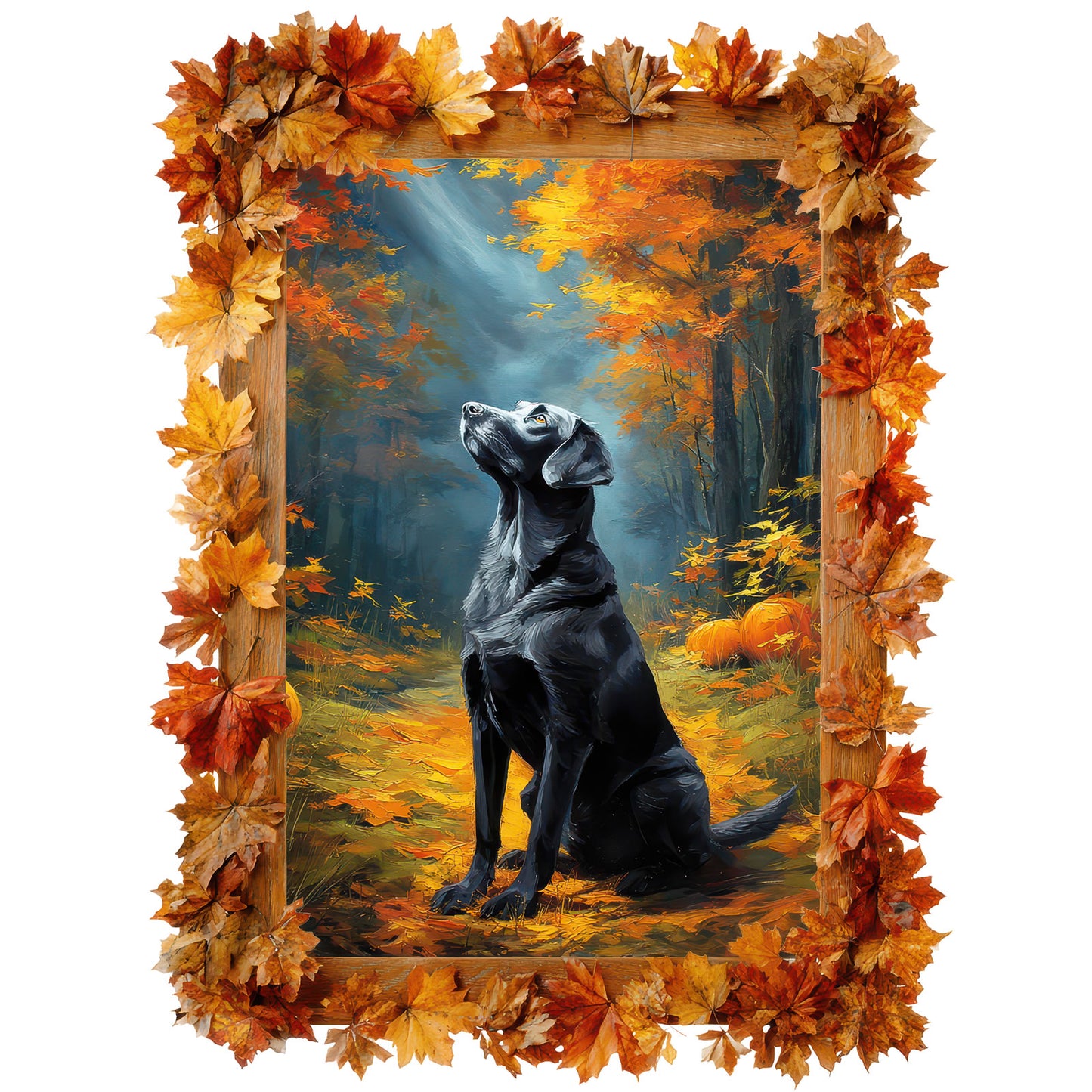 Labrador Retriever "Pumpkin Pup" T-shirt