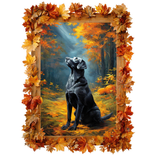 Labrador Retriever "Pumpkin Pup" T-shirt