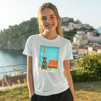 Rottweiler "Mid-Century Doggo" T-shirt