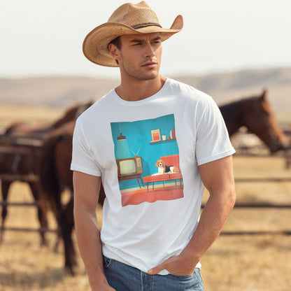 Beagle "Mid-Century Doggo" T-shirt