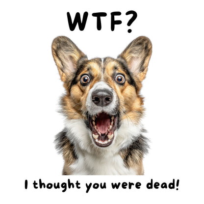 Pembroke Welsh Corgi "WTF?" T-shirt