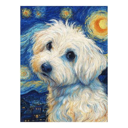 Coton de Tulear "Starry Night" T-shirt
