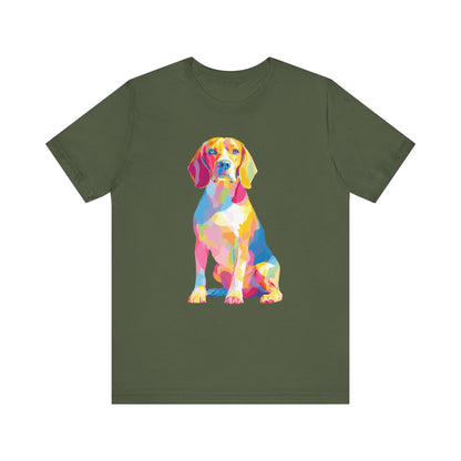Beagle "Colorful Canine" T-shirt