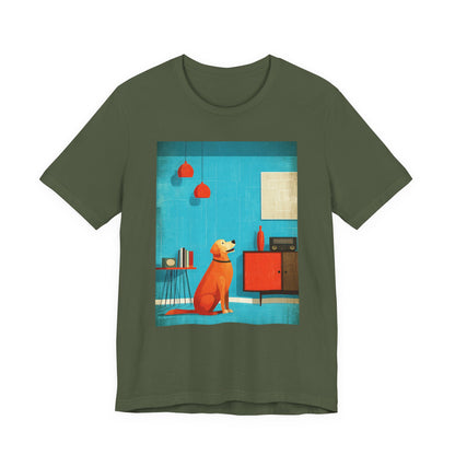 Golden Retriever "Mid-Century Doggo" T-shirt