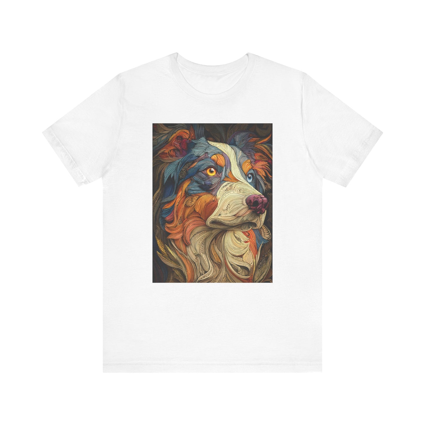 Austalian Shepherd "Cloisonne" T-shirt