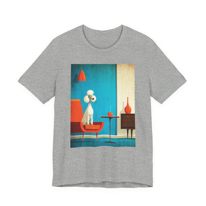 French Poodle "Mid-Century Doggo" T-shirt