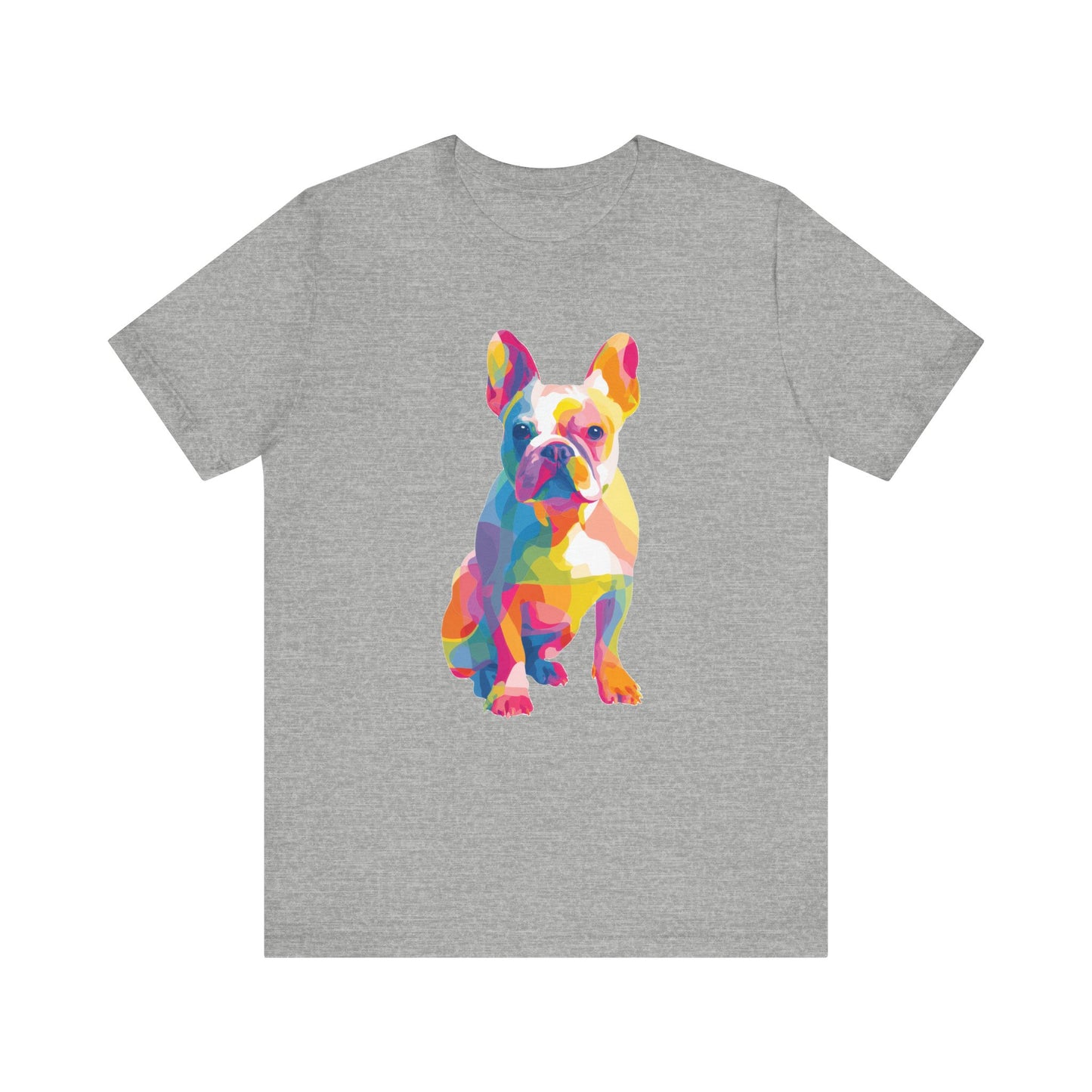 French Bulldog "Colorful Canine" T-shirt