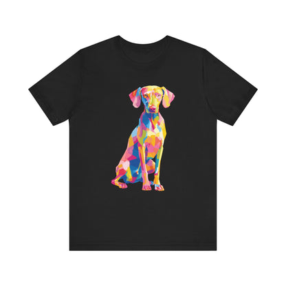Weinmaraner "Colorful Canine" T-shirt