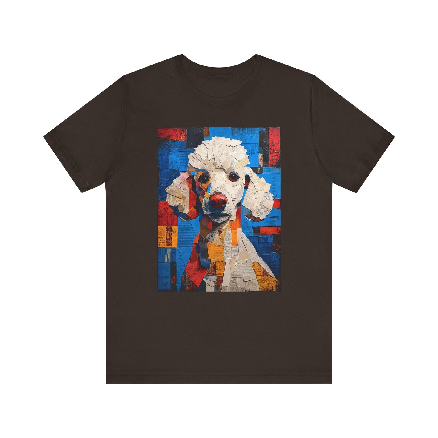 French Poodle "Mosaic Mutt" T-shirt