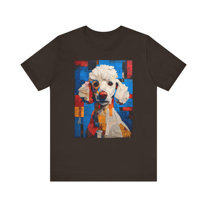 French Poodle "Mosaic Mutt" T-shirt
