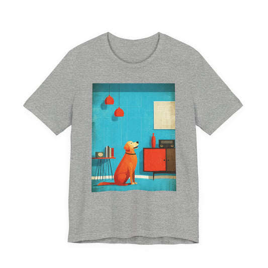 Golden Retriever "Mid-Century Doggo" T-shirt