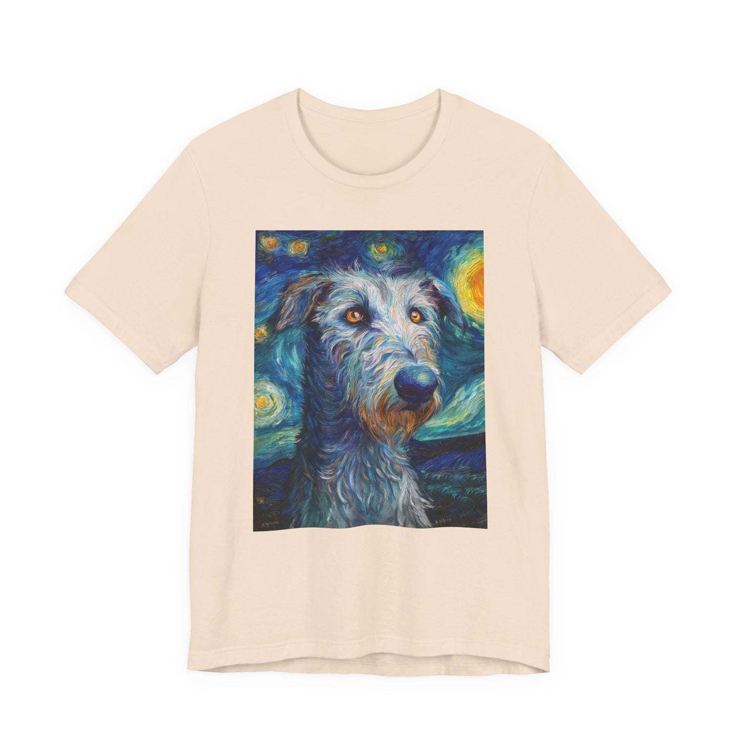 Irish Wolfhound "Starry Night" T-shirt