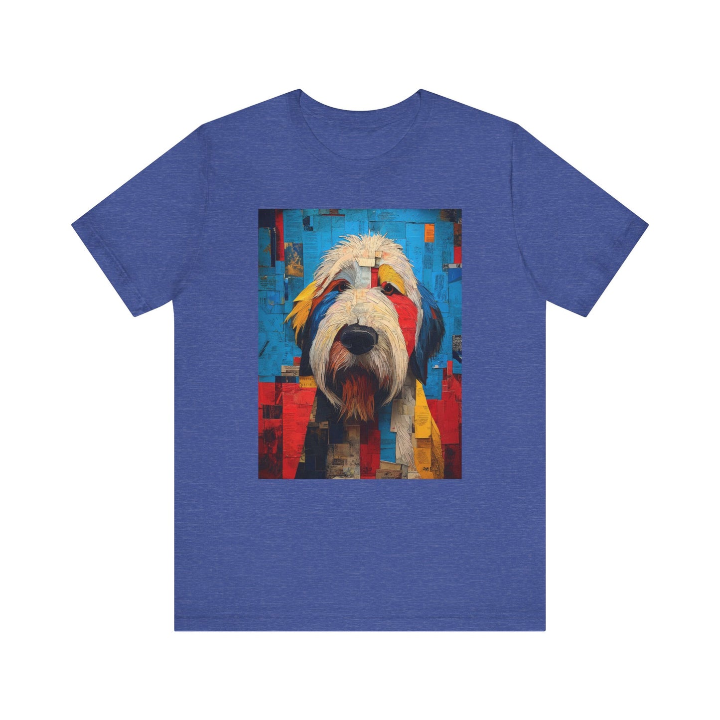 English Sheepdog "Mosaic Mutt" T-shirt