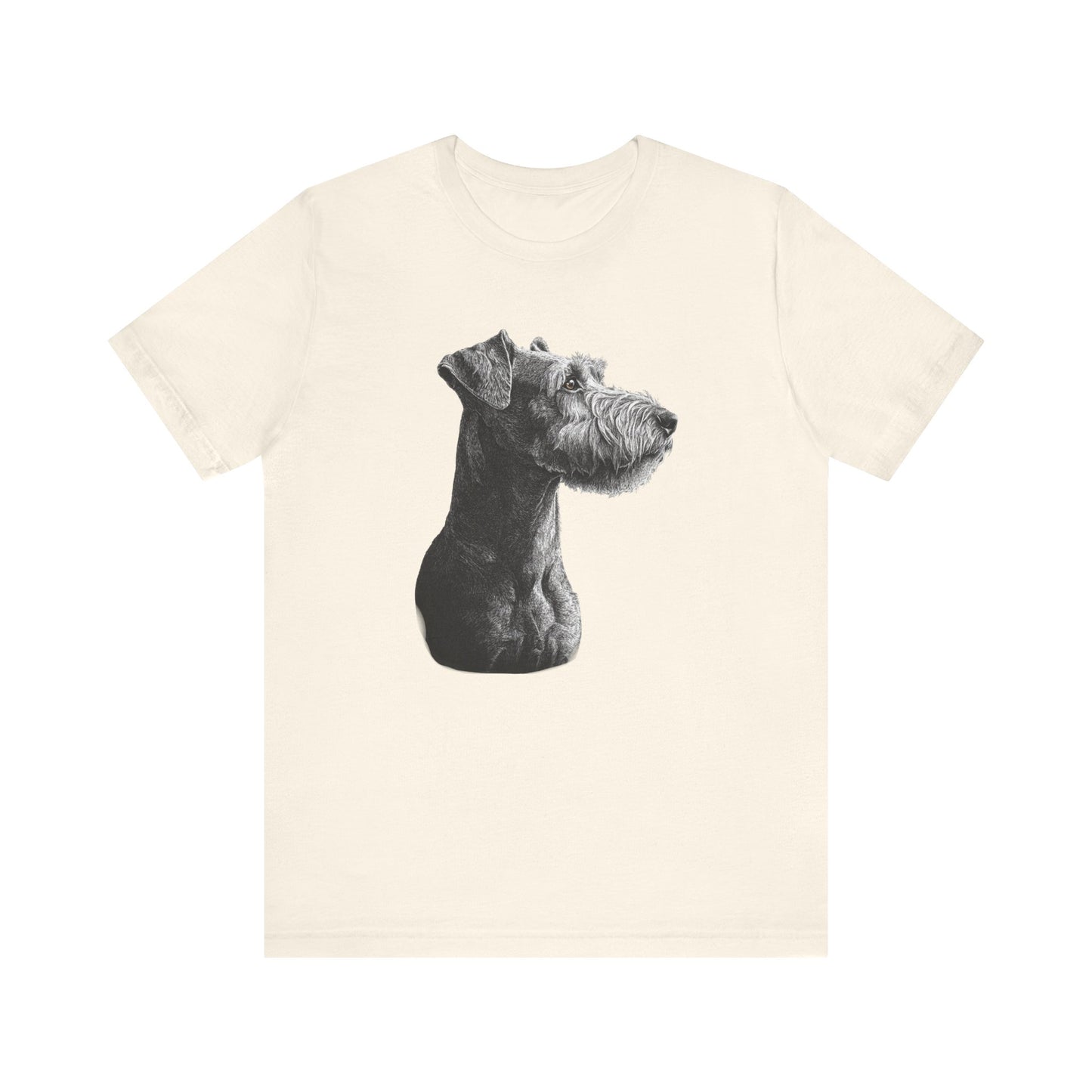 Airedale Terrier "Noir & Blanc" T-shirt