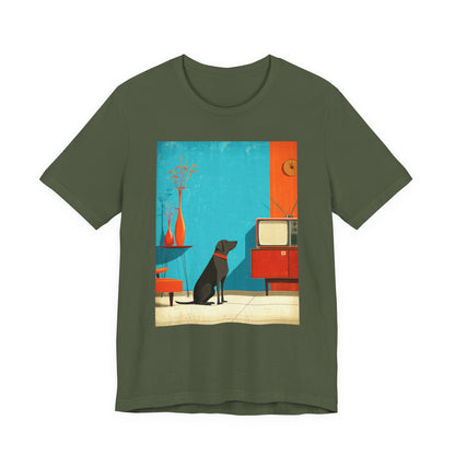 Labrador Retriever "Mid-Century Doggo" T-shirt