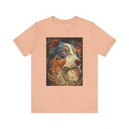 Austalian Shepherd "Cloisonne" T-shirt