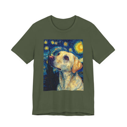 Labrador Retriever "Starry Night" T-shirt