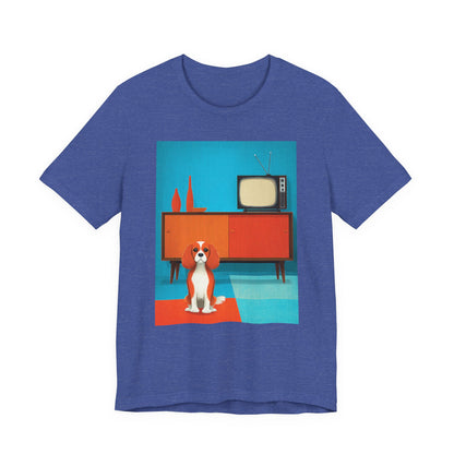 Cavalier King Charles Spaniel "Mid-Century Doggo" T-shirt