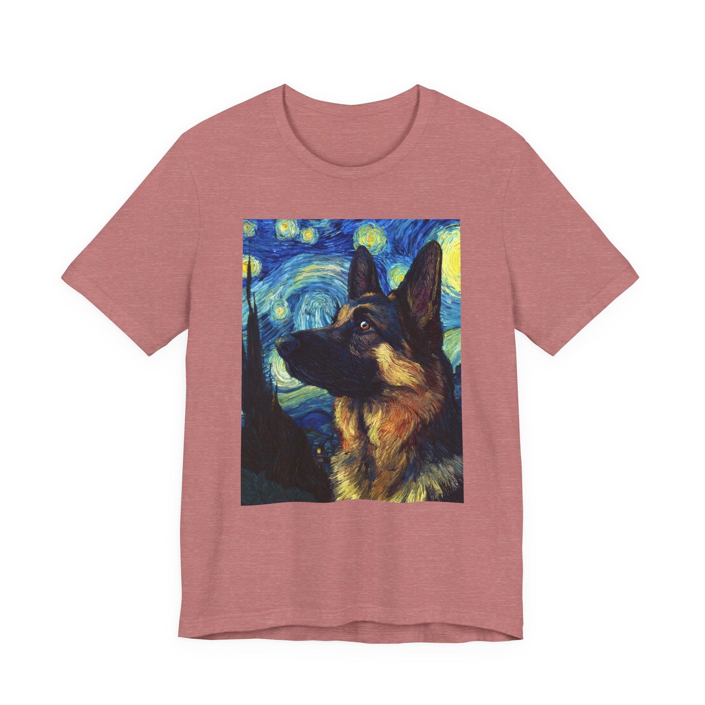 German Shepherd "Starry Night" T-shirt