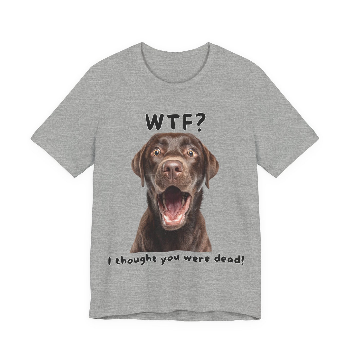 Labrador Retriever "WTF?" T-shirt