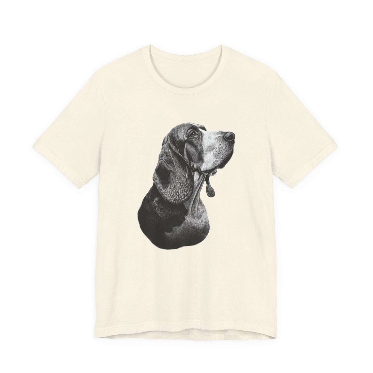 Basset Hound "Noir & Blanc" T-shirt