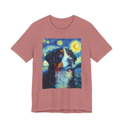 Bernese Mountain Dog "Starry Night" T-shirt