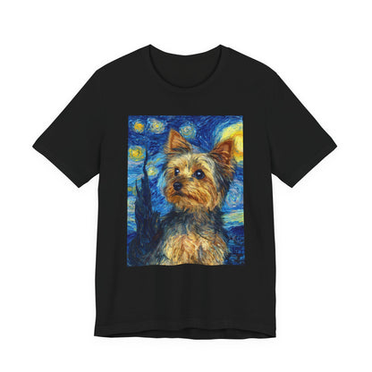 Yorkshire Terrier "Starry Night" T-shirt