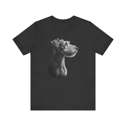 Airedale Terrier "Noir & Blanc" T-shirt