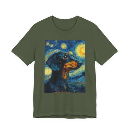 Dachshund "Starry Night" T-shirt