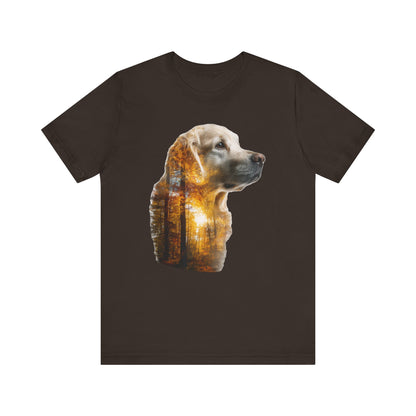 Golden Retriever "Forest Minded" T-shirt