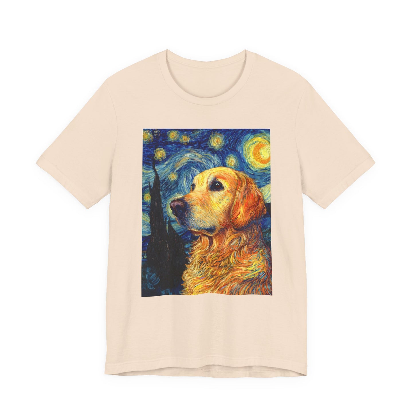 Golden Retriever "Starry Night" T-shirt
