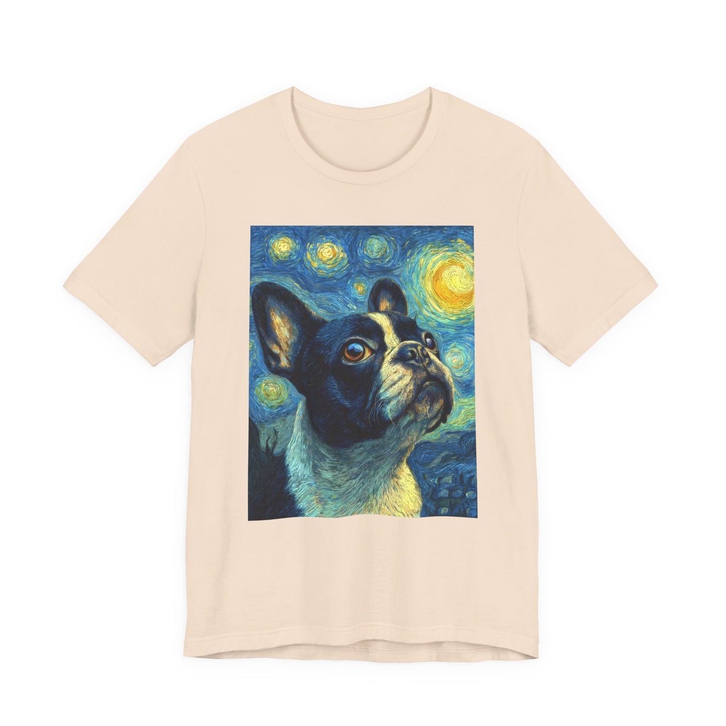 French Bulldog "Starry Night" T-shirt